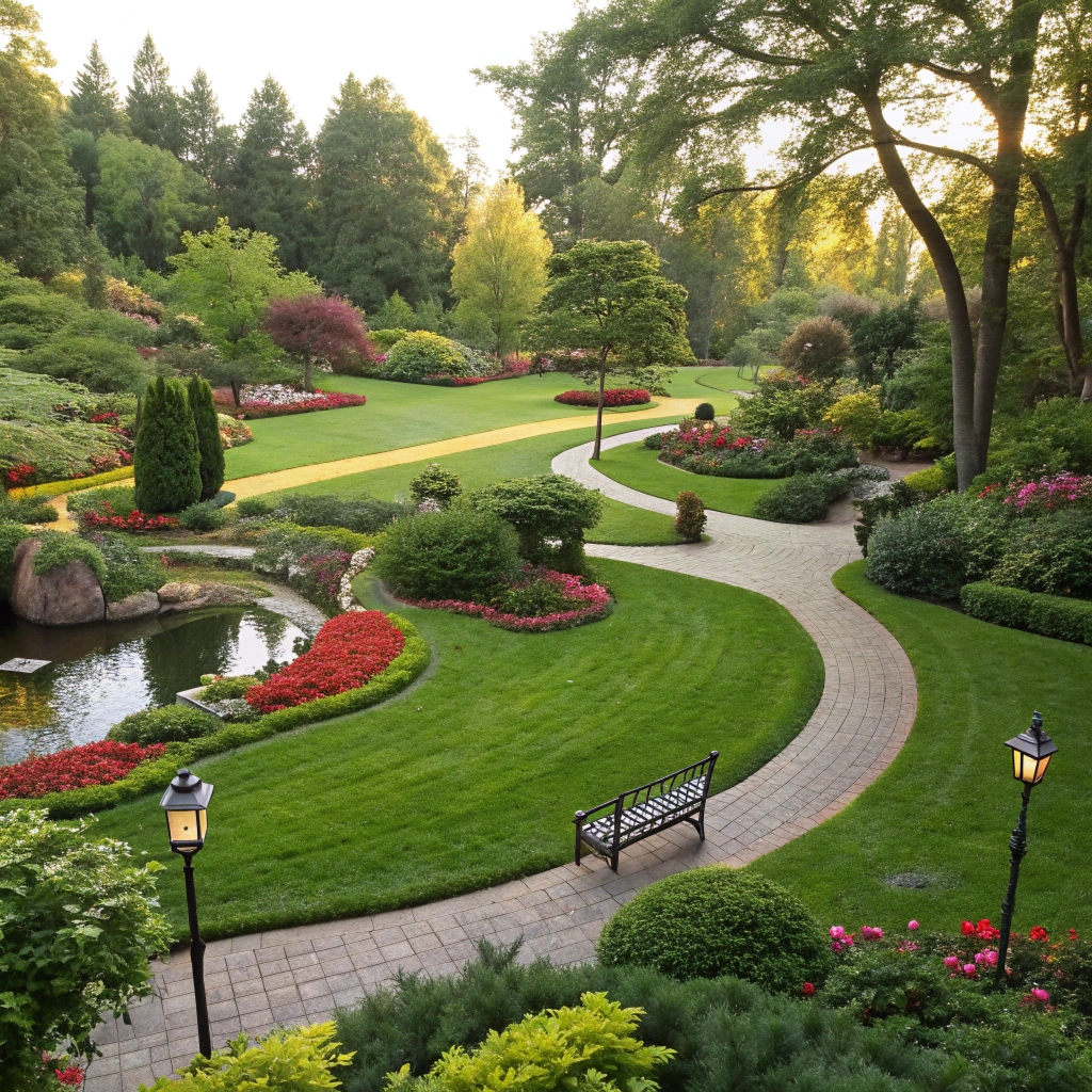 Sendero natural diseñado